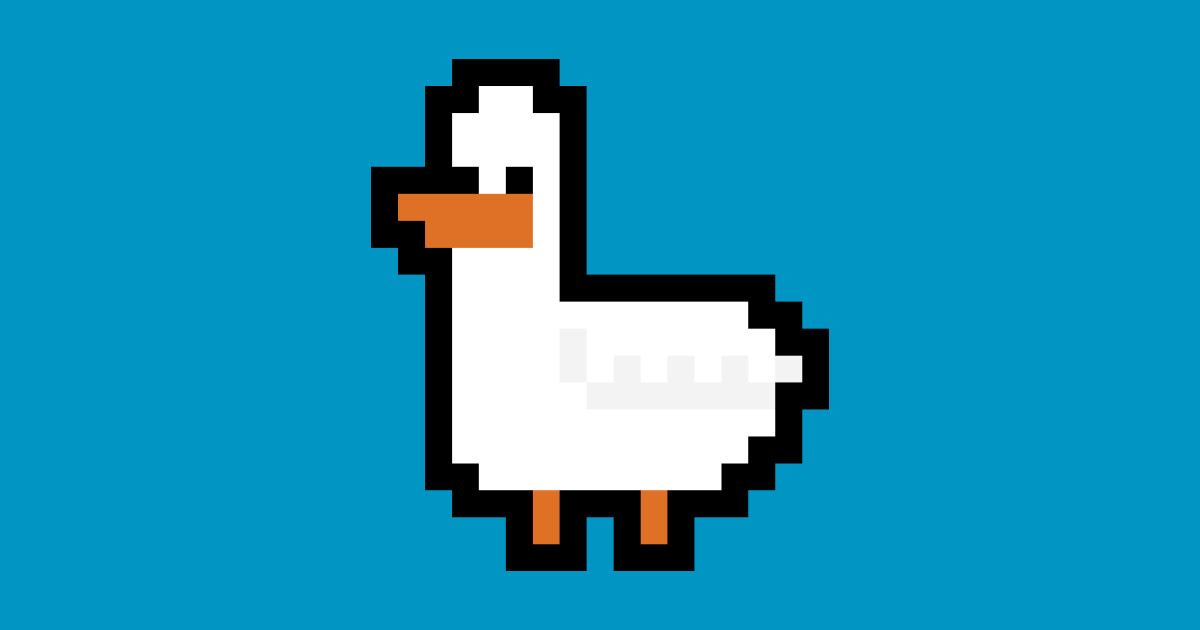 Duck Pixel Art