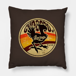 Vintage Chocobo Racings Pillow