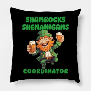 Shamrocks Shenanigans Coordinator Pillow