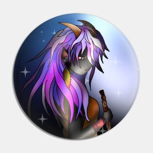 Beautiful tiefling (dark elf) druid Pin