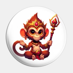 Cute Monkey King Pin