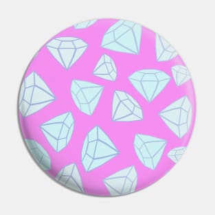 Brilliant Diamonds (Pink) Pin