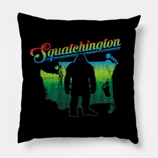 Squatchington Pillow