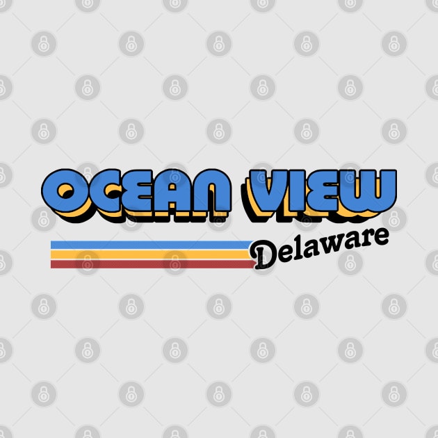 Ocean View, Delaware / / Retro Styled Design by DankFutura