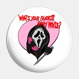 Ghostface what’s your favorite movie Pin