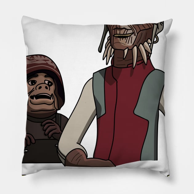 What Would Hondo Do Pillow by GoingNerdy