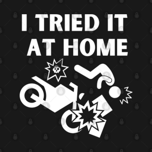 i tried it at home - motorcycle at home by Linys