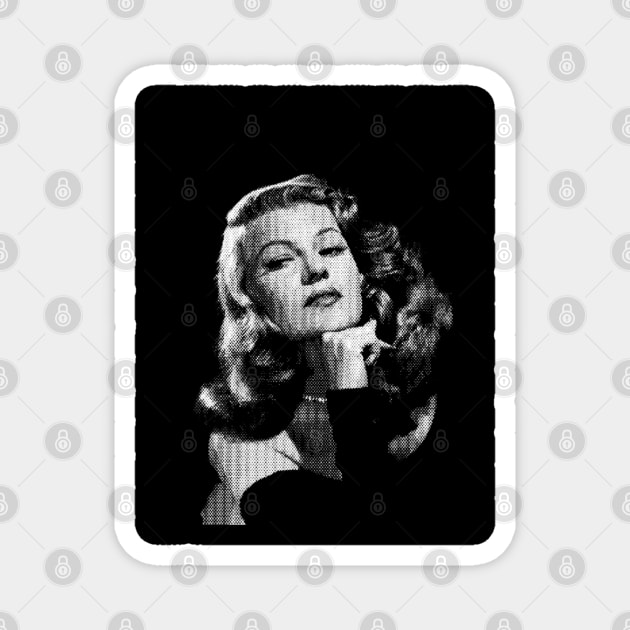 Old School Hollywood - Retro Comic Magnet by TopKnotDesign