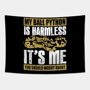 Funny Ball Python Snake Owner Gift Tapestry