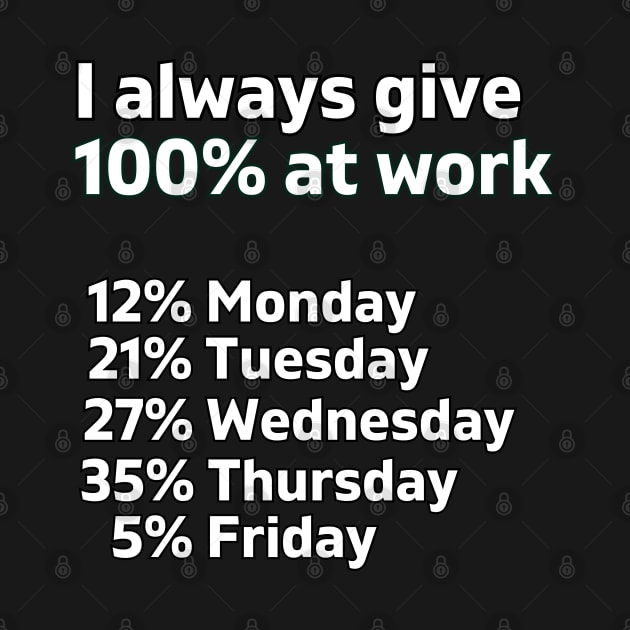 Humour Funny Lazy Worker Procrastination by ProLakeDesigns