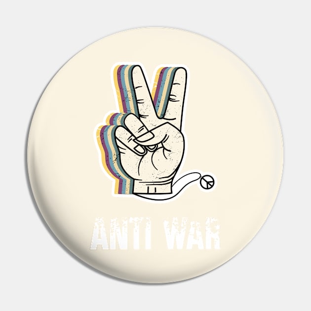 Anti War Pin by kiluaid