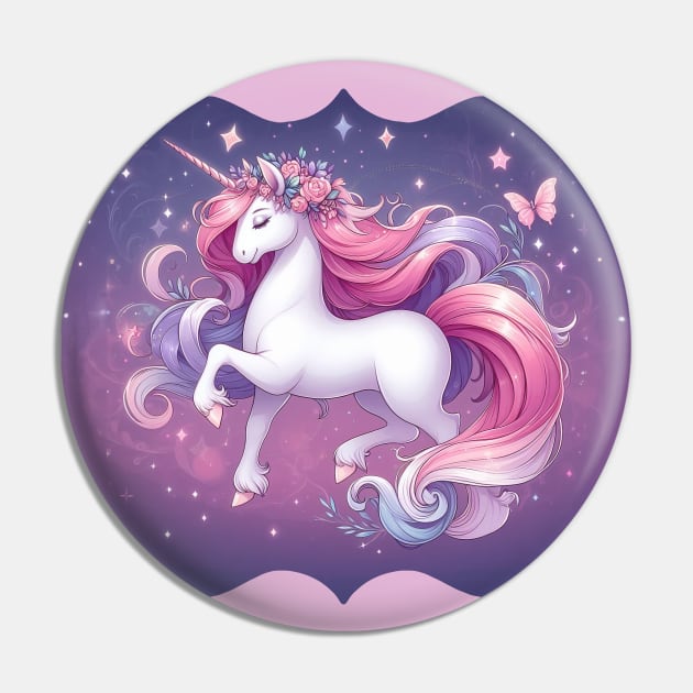 Beautiful Unicorn Pin by JennyPool