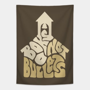 Books Not Bullets Word Art Tapestry