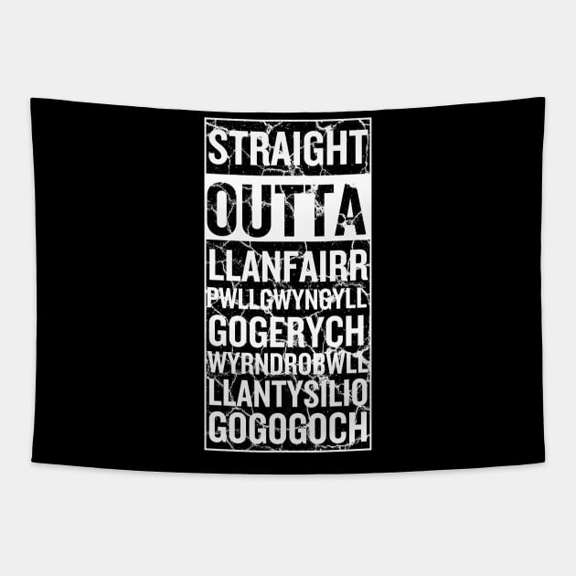 Llanfair PG, Straight Outta Llanfair Tapestry by Teessential