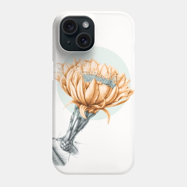 Cactus flower Phone Case by VeraAlmeida