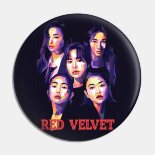 Red velvet kpop Pin