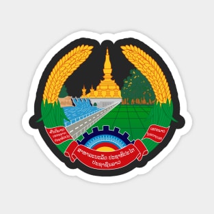 Emblem of Laos Magnet