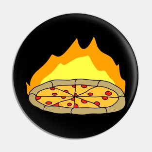 Fire Pizza Pie Pin