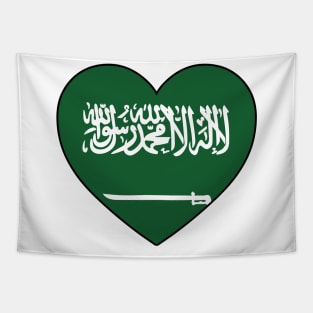 Heart - Saudi Arabia Tapestry