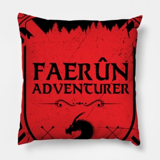 Faerun Adventurer Pillow