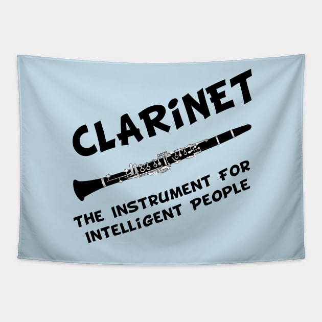 Intelligent Clarinet Tapestry by Barthol Graphics