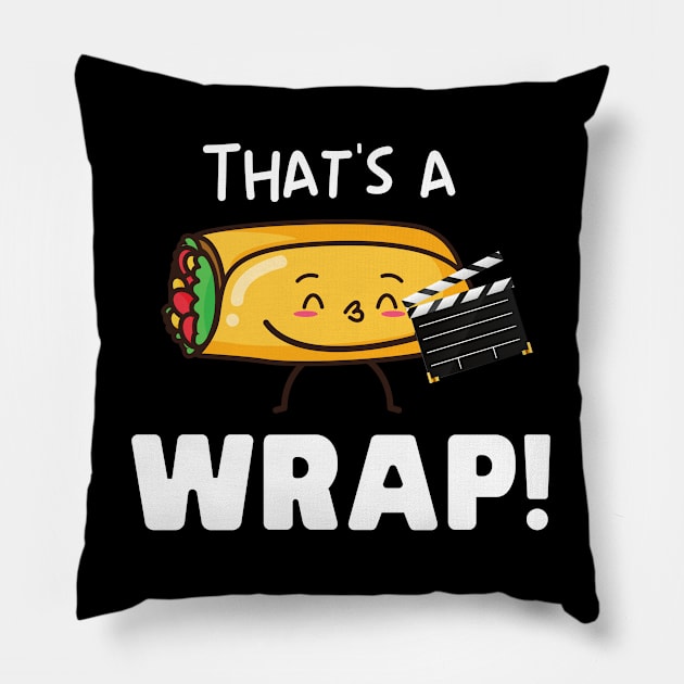 That's a Wrap Pillow by ProLakeDesigns