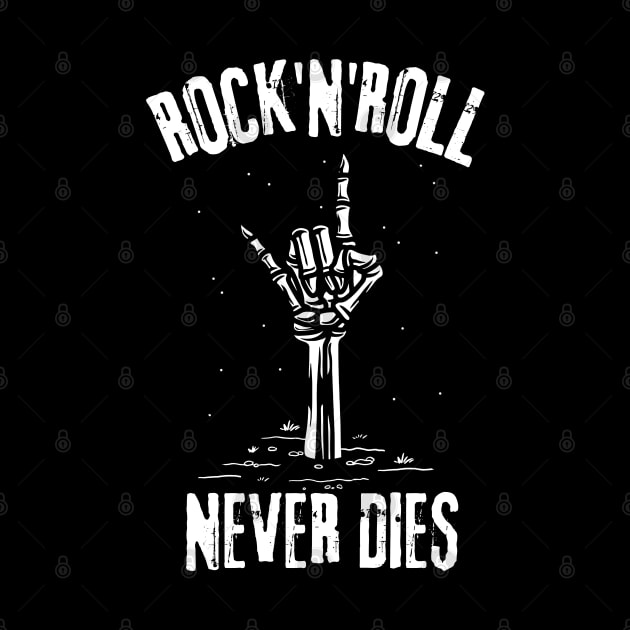 Rock'n'Roll Never Dies by Bruno Pires