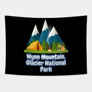 Wynn Mountain, Glacier National Park Tapestry