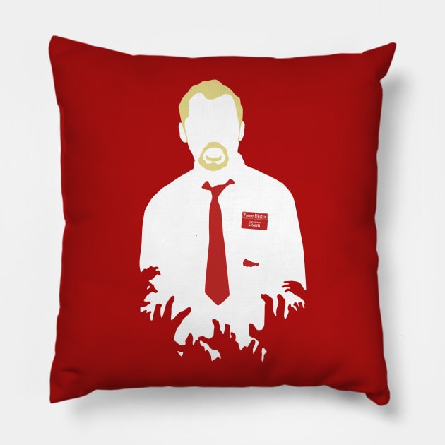 You've Got Red On You Pillow by Byway Design