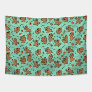 Pattern Honey Bears by Tobe Fonseca Tapestry