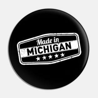 Made in Michigan Pin