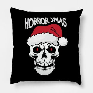 Skull Santa Claus Horror Xmas Funny Christmas Gift Pillow