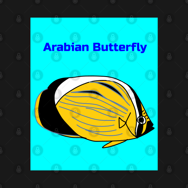 ARABIAN BUTTERFLY FISH by KRitters