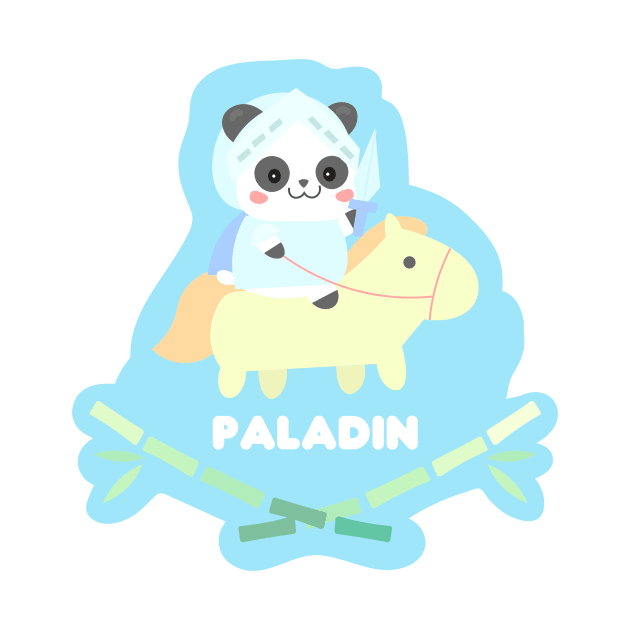 Paladin Kawaii Panda by FlutesLoot