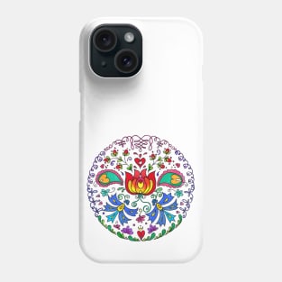 Circle of Flowers Phone Case