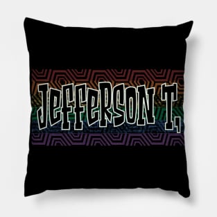 LGBTQ PATTERN AMERICA JEFFERSON Pillow