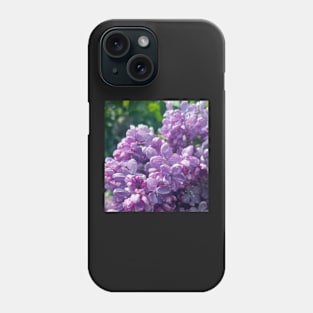 Sweet Purple Lilac in the Rain Phone Case