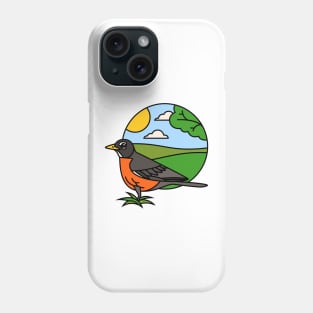 American Robin Phone Case