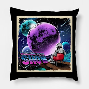 The band On Mercury's Welcome to the Show album art Pillow