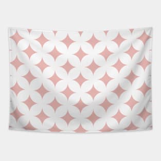 Pink Ornament Pattern Tapestry