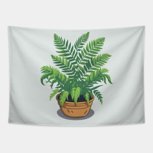 Potted Fern Tapestry