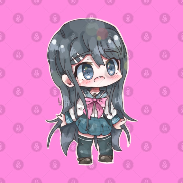 Sayaka chibi art by Kībo-Kībo by Kibo-Kibo