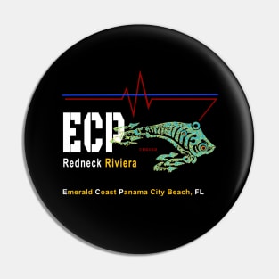 Panama City Beach Florida, Redneck Riviera USA Fishing Pin