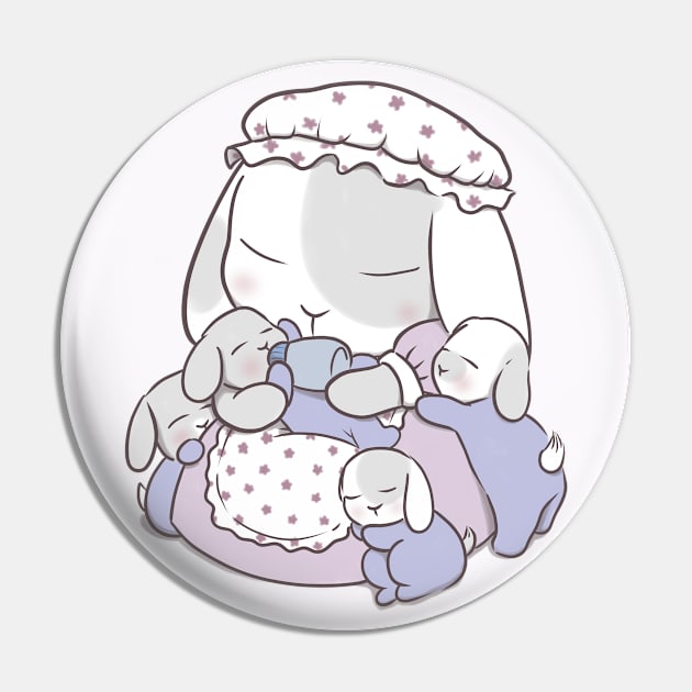 Mama Bunny Pin by coretdikit