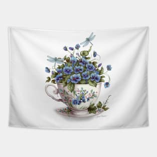 Floral Teacup Collection E Tapestry