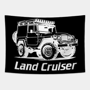 FJ40 Land Cruiser Tee, FJ40 T Shirt, FJ40 Gift For Off roads Car lover Tapestry