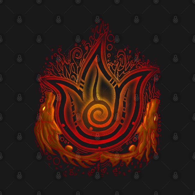 Tribal Fire. by hybridgothica