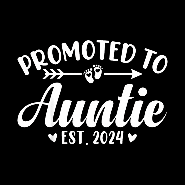 Promoted to Auntie 2024, Soon to Be Auntie Baby Reveal Aunt by vulanstore