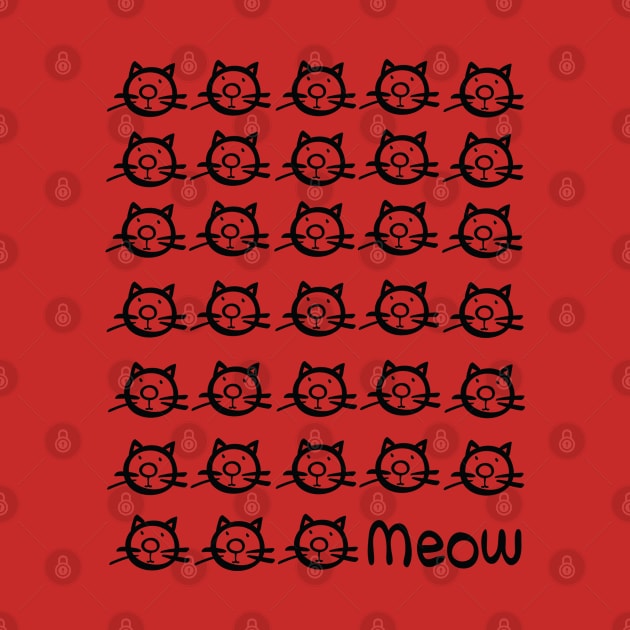 meow kitty cats by CindyS