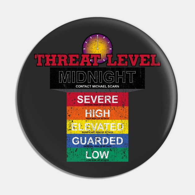 Threat Level Midnight Chart Pin by huckblade